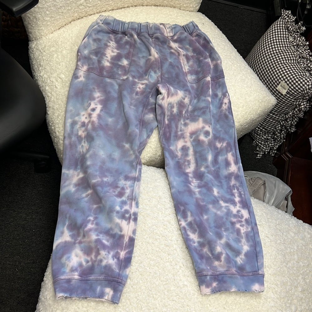 Loveshackfancy tie dye joggers